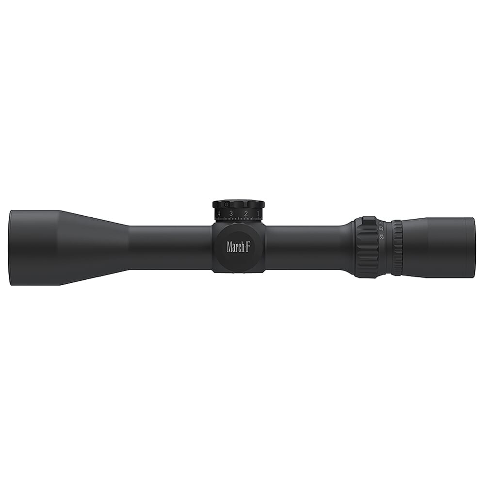 March F Tactical 3-24x42mm FML-MB Reticle 0.1 MIL FFP Illuminated Riflescope D24V42FML-FML-MB
