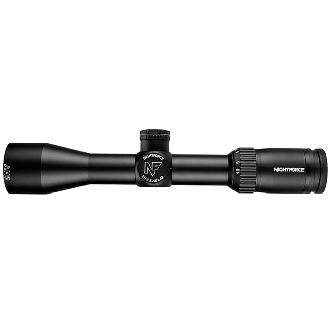 Nightforce SHV 3-10x42mm .250 MOA Illuminated Forceplex C611