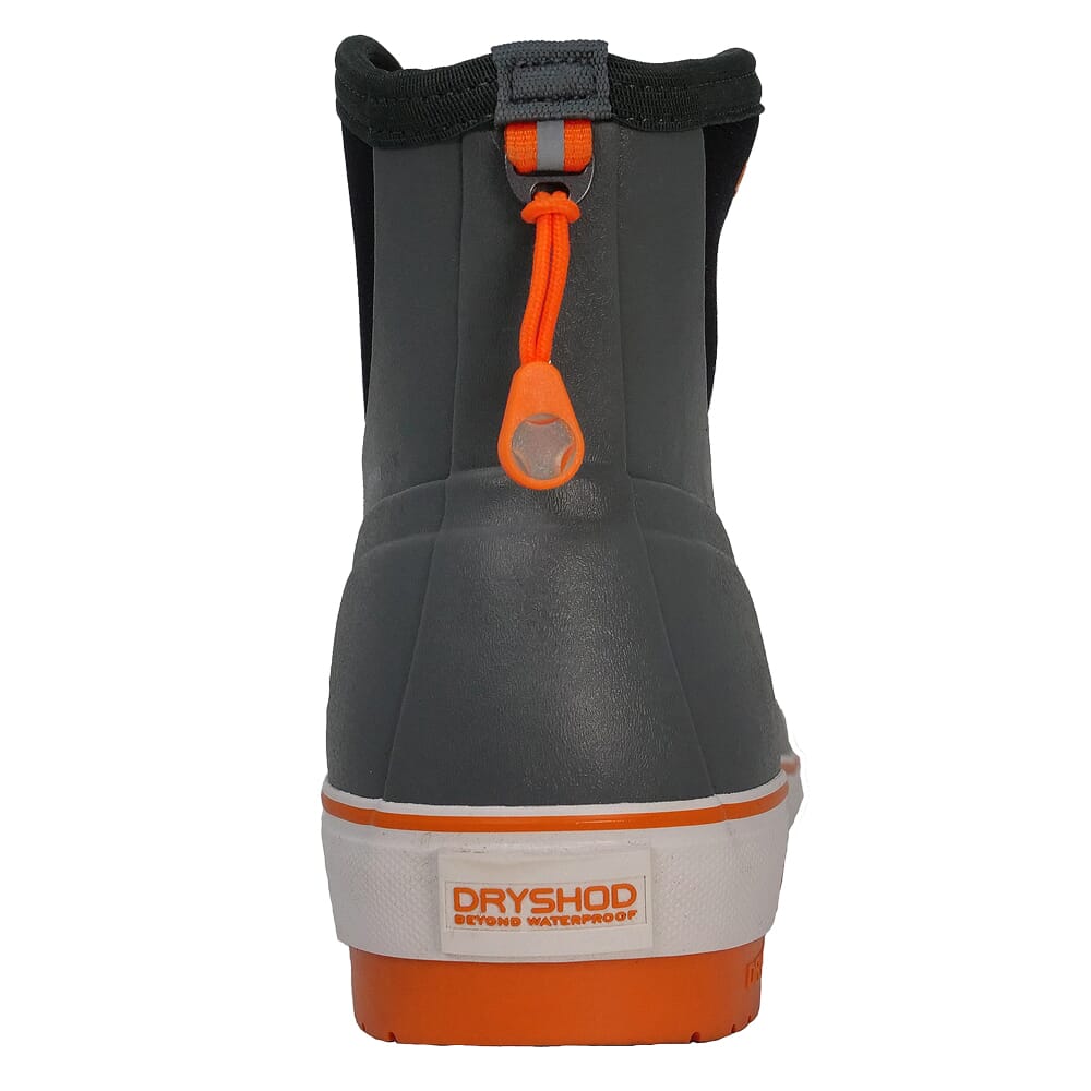 Dryshod Slipnot Waterproof Deck Boots Grey/Orange Size 10 (SLN-MA-GY-M10)
