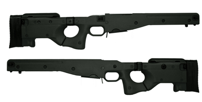 AICS SA 2.0 Stock Black Left Hand 308 Win.-UB578