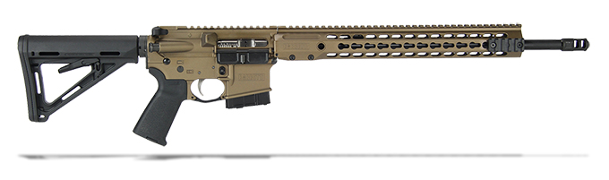 Barrett REC7 Gen II DI 6.8 SPC 16in bbl burnt bronze receiver barrett handguard 15988