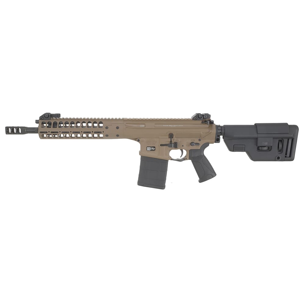LWRC REPR MKII 7.62x51 12" Std Hvy Bbl FDE Rear Charge Rifle REPRMKIIR7CK12