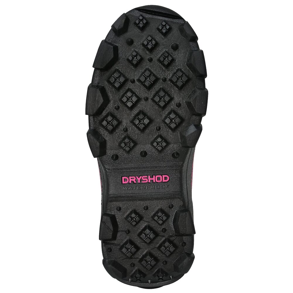 Dryshod Women's Arctic Storm Mid Black/Pink Size 11 Boot ARS-WM-PN-W11