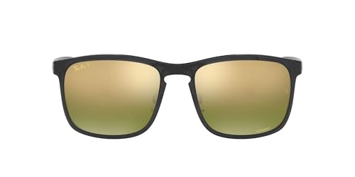 Ray-Ban  Grey Green Mirror Gold Gradient Polar 0RB4264-8766O58