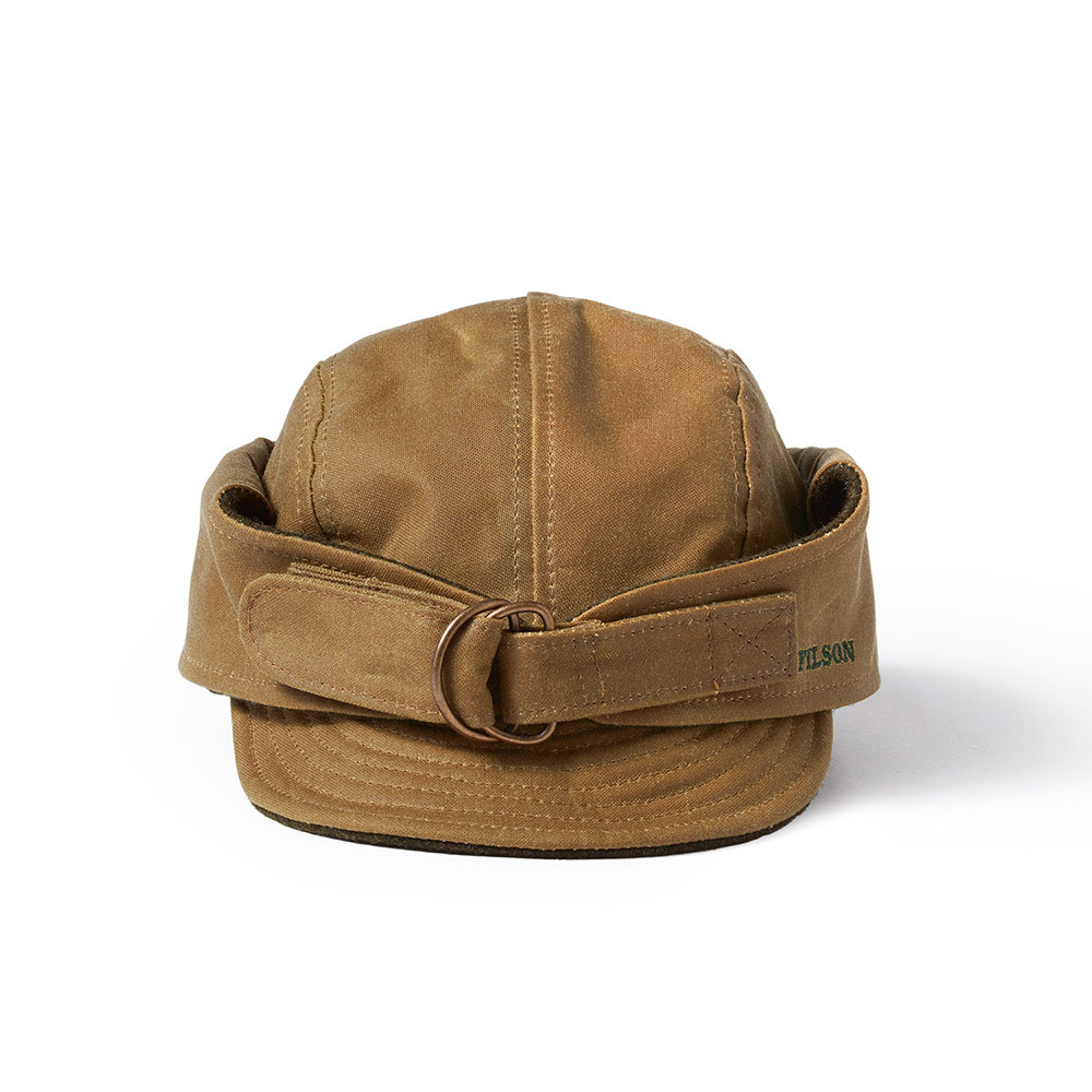 Filson 2XL Tan Tin Cloth Waterfowl Hat 60063