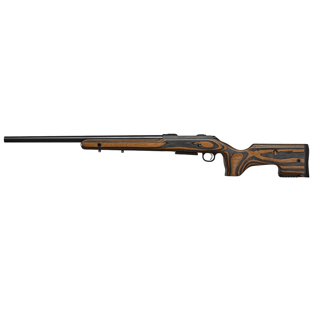 CZ-USA 600 ST2 Range .223 Rem 24" 1:9" 1/2x28 Bbl Gray/Brown Laminate 5rd Rifle w/Adjustable Comb 07501