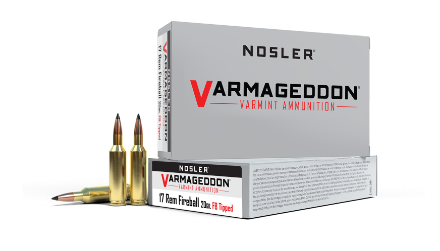 Nosler Varmageddon VGA - 17 Rem FB 20g VG FBT (20ct) Ammunition 63100