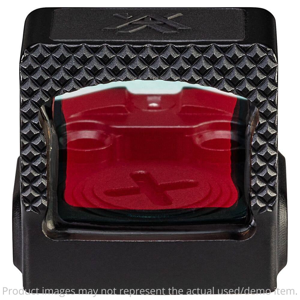 Vortex USED Defender-CCW 3 MOA Red Dot Sight w/Shim Plate, Picatinny Rail Mount, Rubber Cover, Lens Cloth, CR1632 Battery, Tool & Screw Set DFCCW-MRD3 - Light Mount Marks UA5614