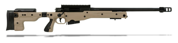 Accuracy International AT Rifle - Folding Pale Brown Stock - 308 Win 20 inch threaded bbl std brake - small firing pin - R11010-CR|AT-308RFOPBQ20THSM