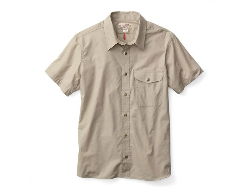 Filson S/S Feather Cloth Shirt Desert Tan 2XL 10491