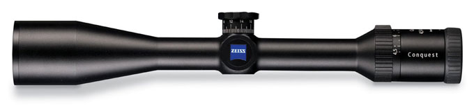 Zeiss Conquest 4.5-14x44mm AO #43 Mil-Dot Target Turrets Demo Riflescope 521455-9943-000 Grade 2, Use Marks