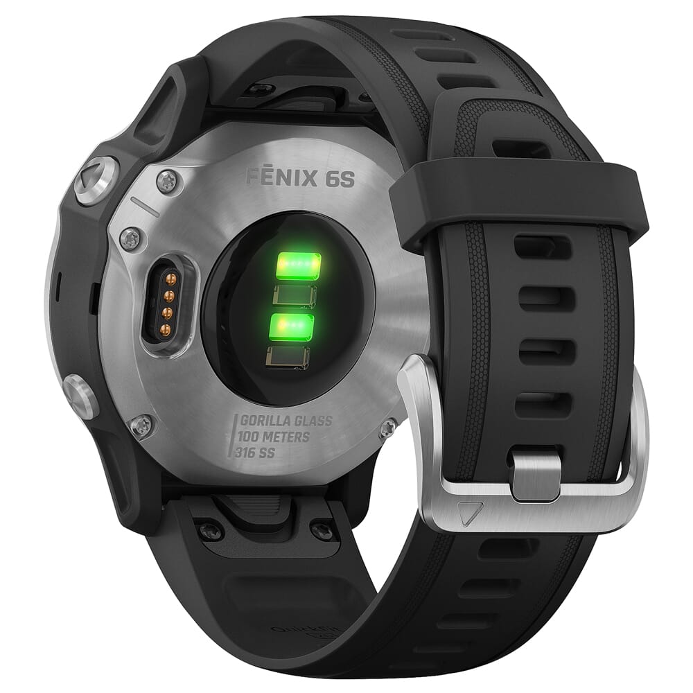 Garmin fenix 6S Silver w/Black Band Smartwatch 010-02159-01