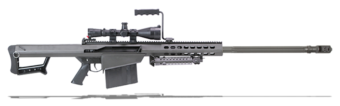 Barrett 82A1 .416 Manganes 29&quot; Non-Detach Mag Mark 4 M1 &amp; Rings 13138