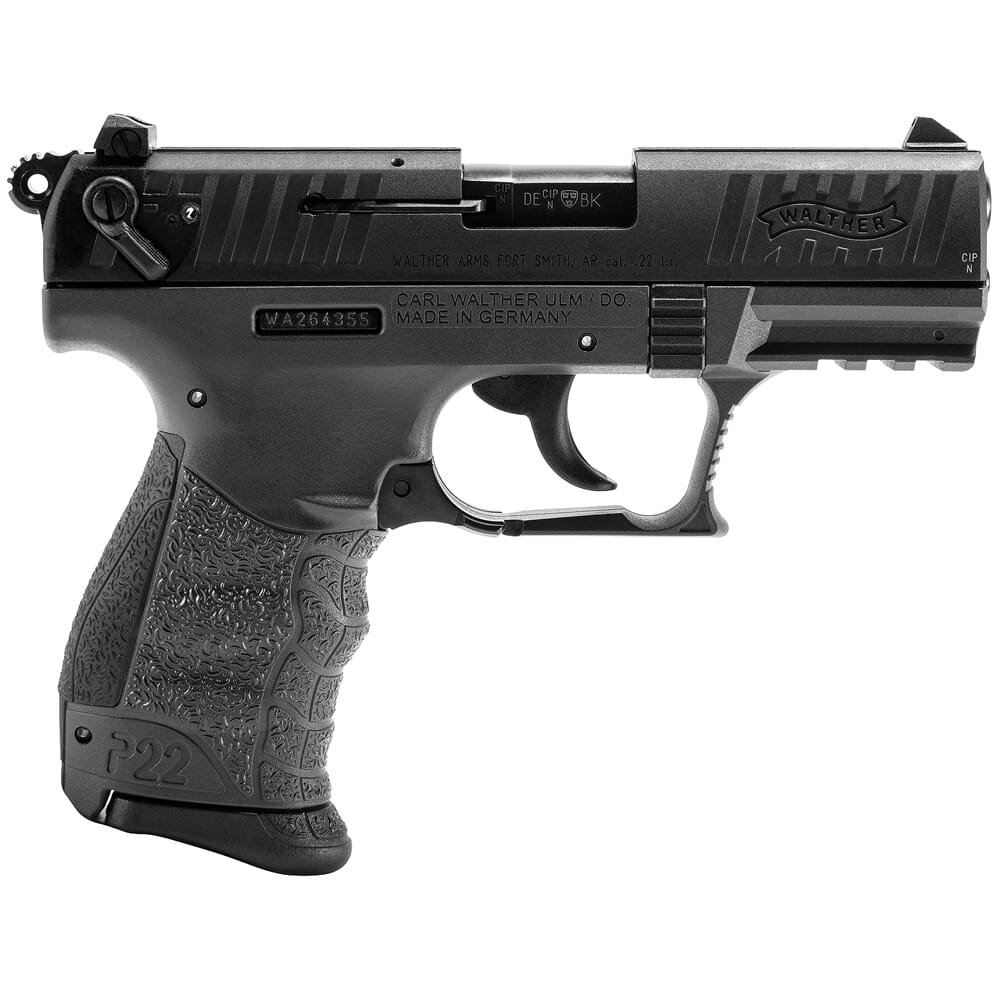 Walther Arms P22Q .22 LR 3.42" Bbl Tungsten Gray Pistol w/(2) 10rd Mags 5120765