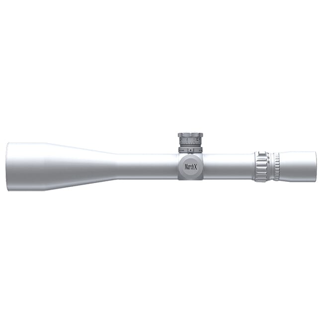 March X Tactical 8-80x56 Silver 3/32 Reticle 1/8MOA Riflescope D80V56ST