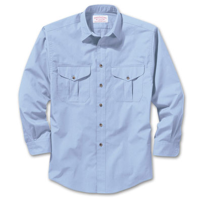 Filson Mens XS Blue Feather Guide Shirt 10390-LB