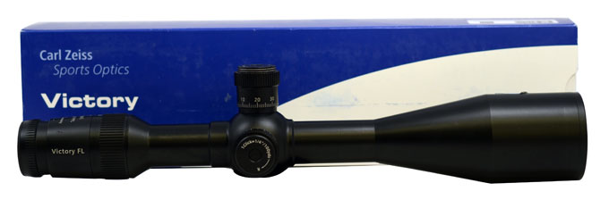 Zeiss Victory Diavari 6-24x56mm T* FL #43 Mil-Dot ASV Demo Riflescope 521774-9943-000 - Good Cond., Lt Ring Marks, w/Lens Cover DB369