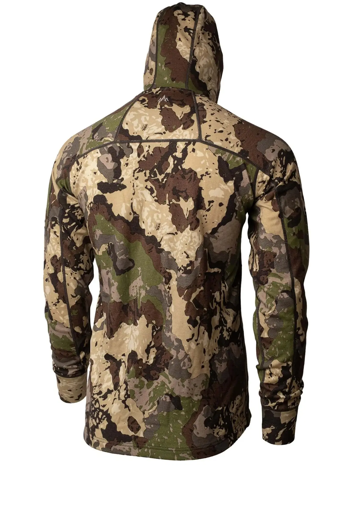 Pnuma Outdoors Merino Wool Gunnison Hoodie, Caza Camo 3XL P905CXXX