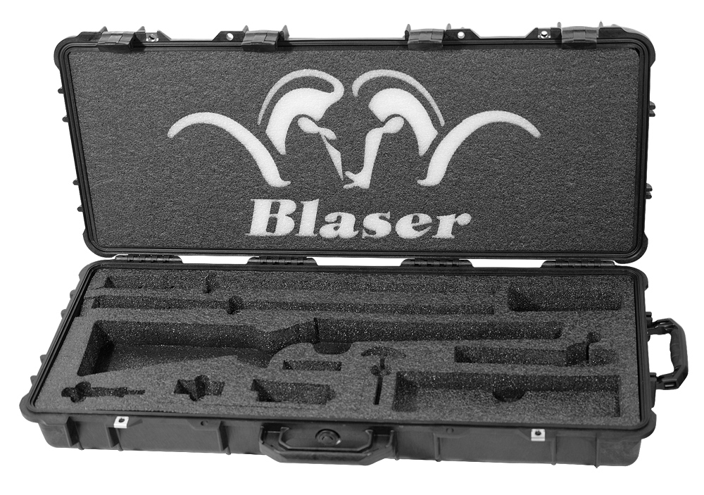 Blaser R8 Ultimate Safari Pelican case Black Used. UA1609