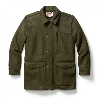 Filson Wool Mile Market Jacket Xlong Forest Green XL 10229