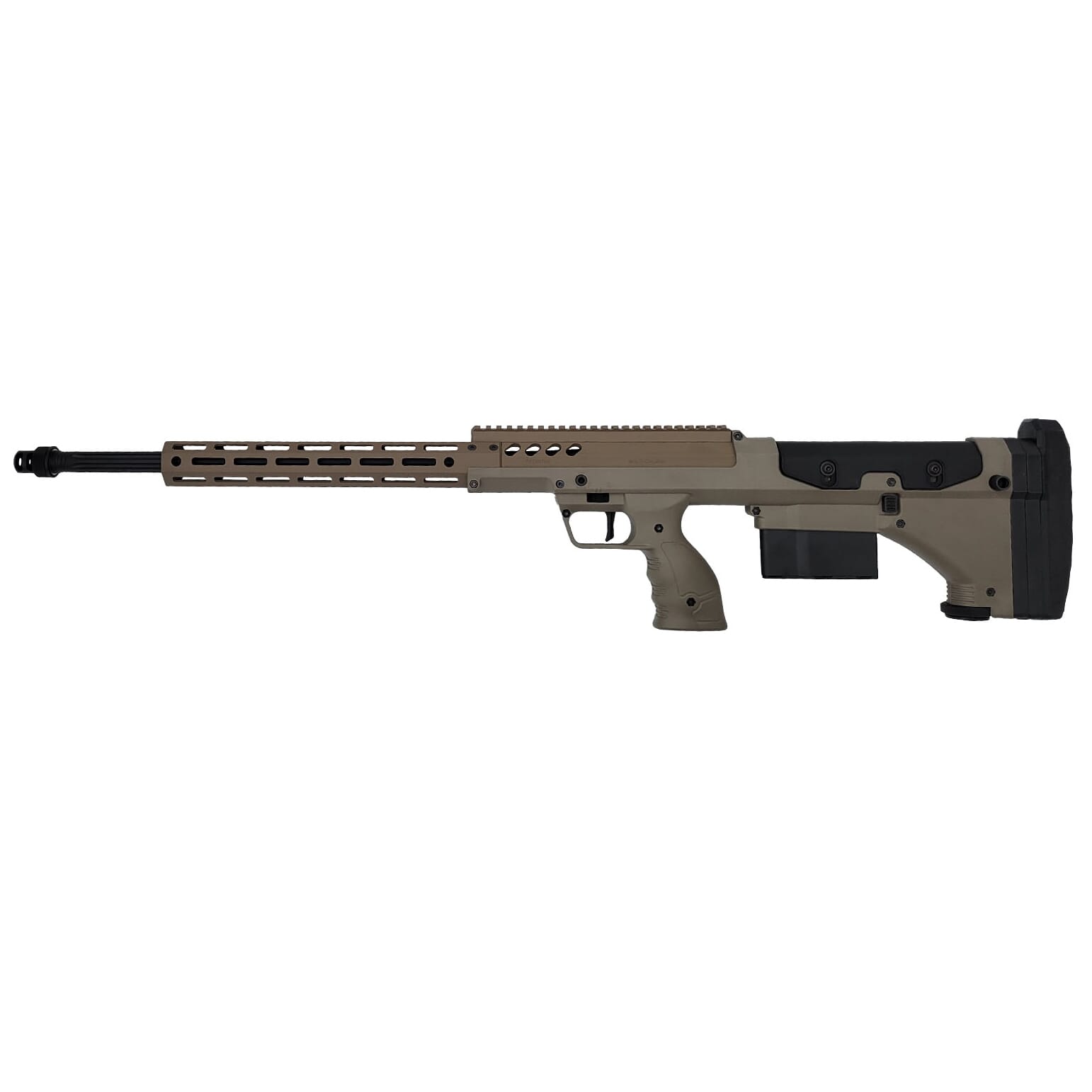 Desert Tech SRSA2 Standard .308 Win 26" 1:11" 5/8x24" Bbl 6rd FDE Bolt-Action Rifle SRS-RF-S-C26R-FF