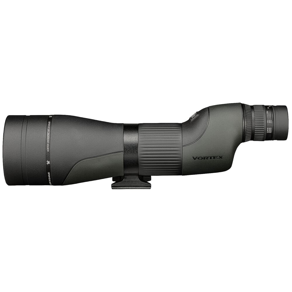 Vortex Crossfire HD 20-60x80mm Straight Spotting Scope w/Neoprene Case, Lens Covers, Lens Cloth CF-80S
