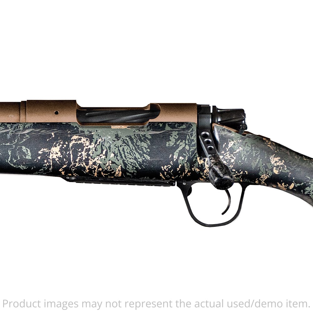 Christensen Arms USED Mesa FFT LH 7mm PRC 22" 1:8" Burnt Bronze Bbl Carbon w/Green & Tan Rifle 801-01193-00-CA Open Box UA4916