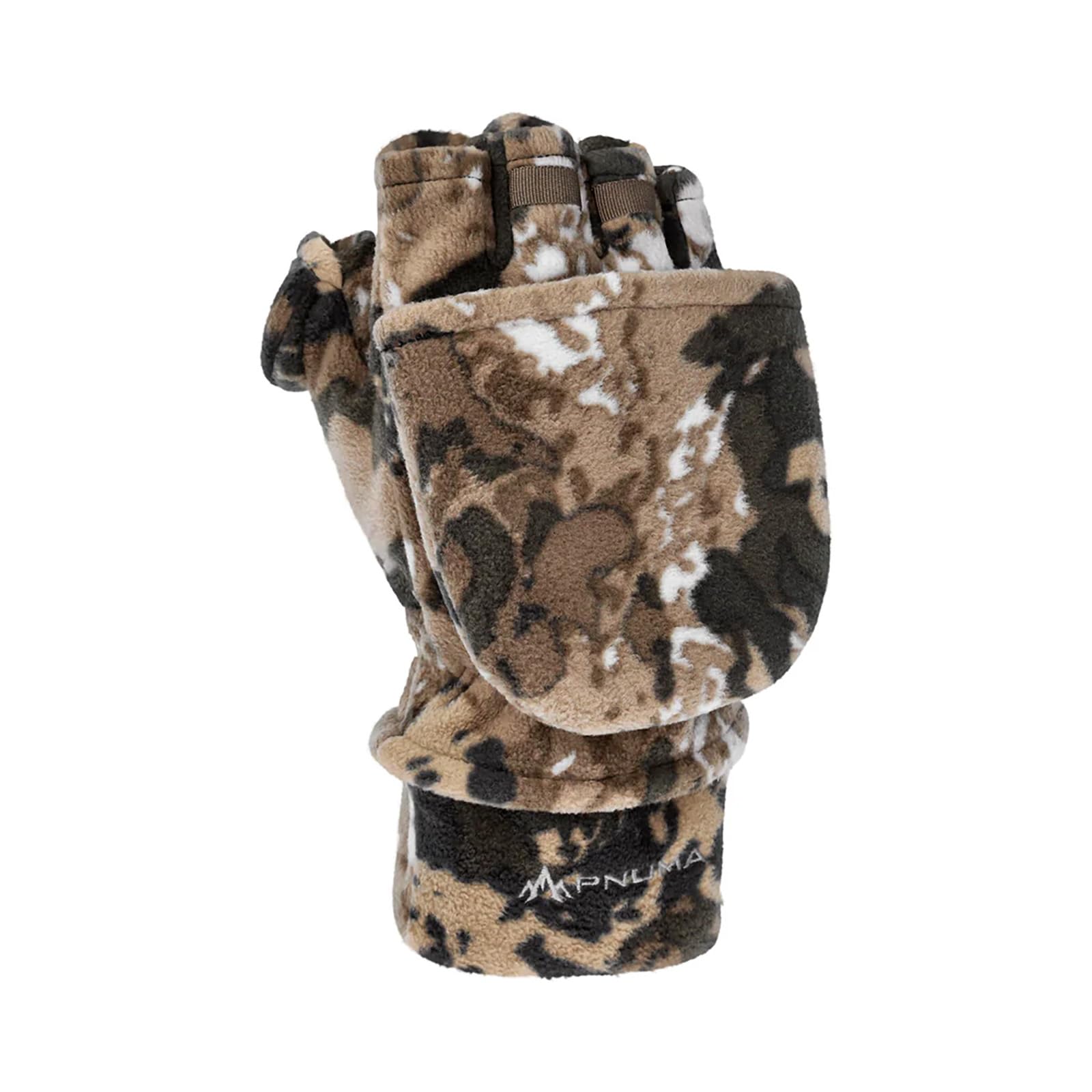 Pnuma Outdoors Pop-Top Fleece Gloves Caza OV XL GL-PT-OV-XL