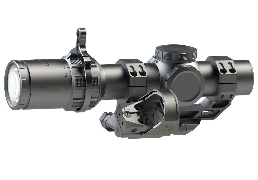 Sig Sauer Electro-Optics Tango-MSR Compact 1-6x24mm with Factory Installed 3 MOA Offset Red Dot SOTMC61000-R1