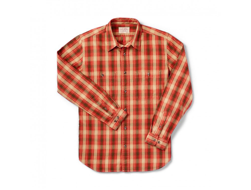 Filson Wildwood Shirt Brick Dune 2XL 10684