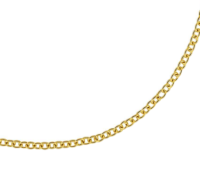 Alex Sepkus 18K 1.5m 18" Cable Link Chain