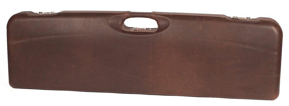 Negrini One Shotgun 36" Case Brown Leather/Bordeaux 1657PL