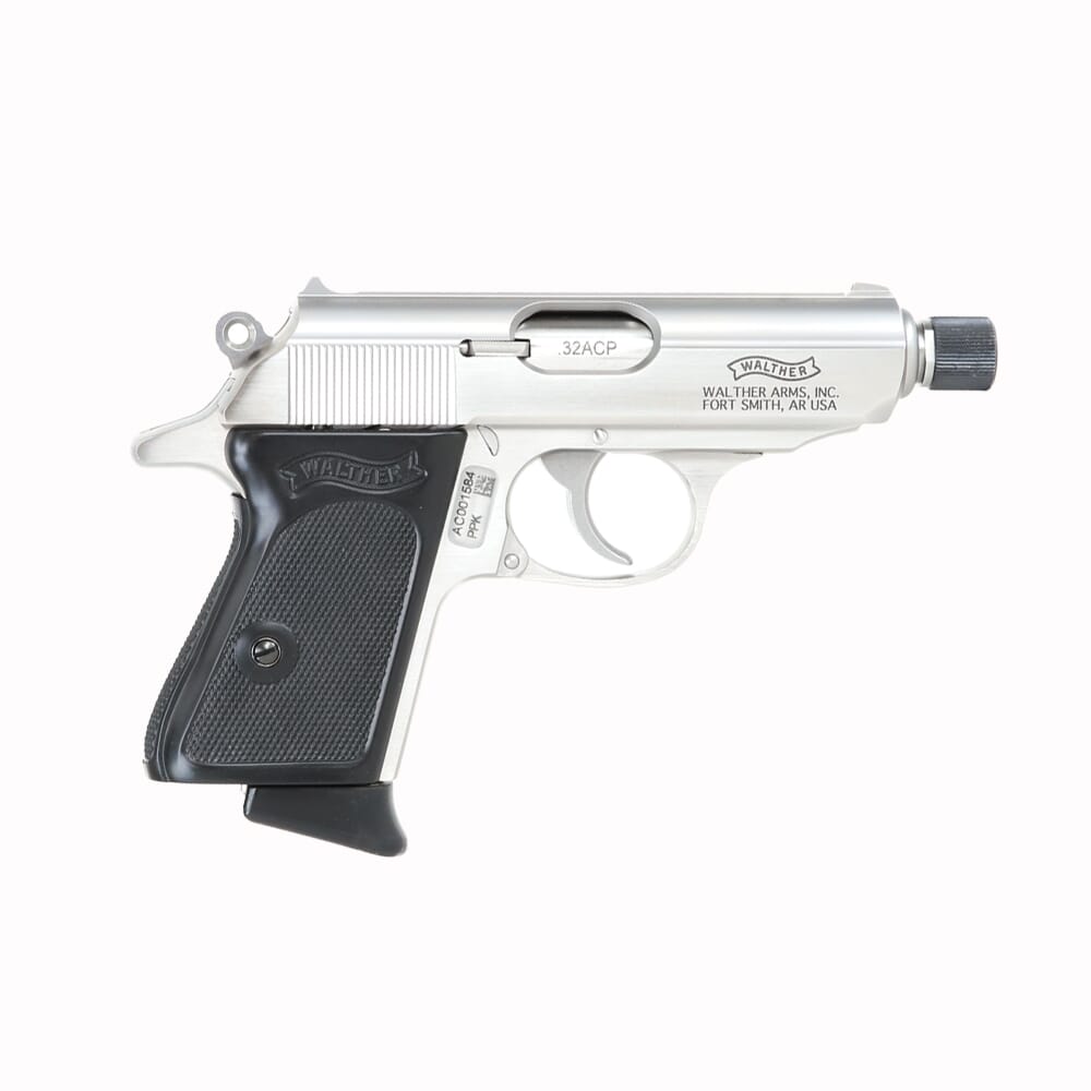 Walther PPK-SD .32 ACP 1/2x28 Bbl Stainless Pistol 4796060