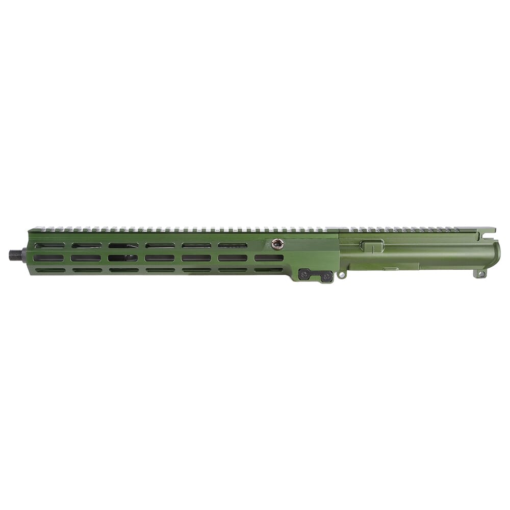 Geissele Super Duty 5.56 NATO 14.5" 1:7" CHF Bbl OD Green Stripped Upper Receiver w/13.5" M-LOK MK16 SMR 08-246ODG