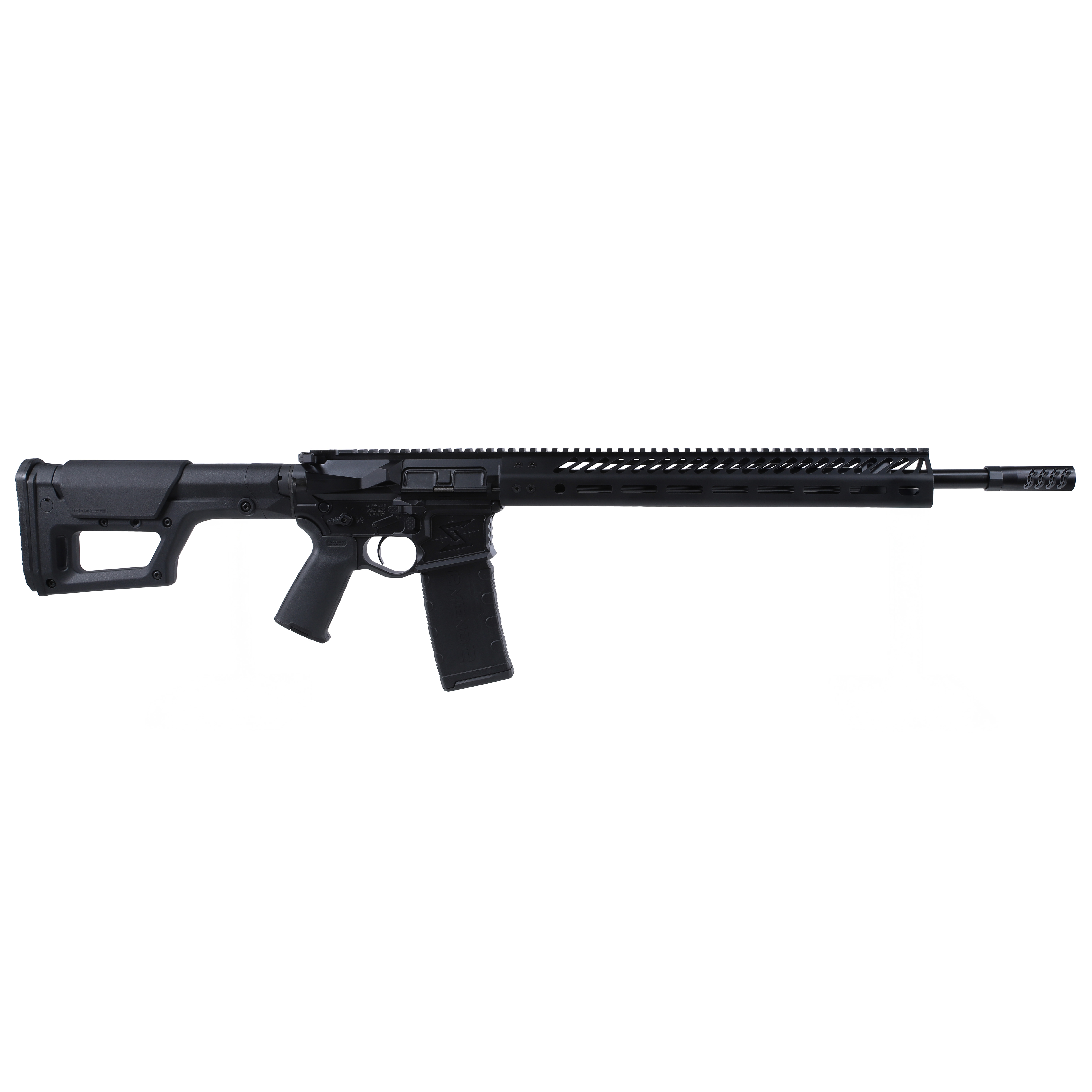 Seekins Precision DMR .223 Wylde 18" 1:8" 1/2"x28 TPI Bbl Black Rifle 0011300097-BLK