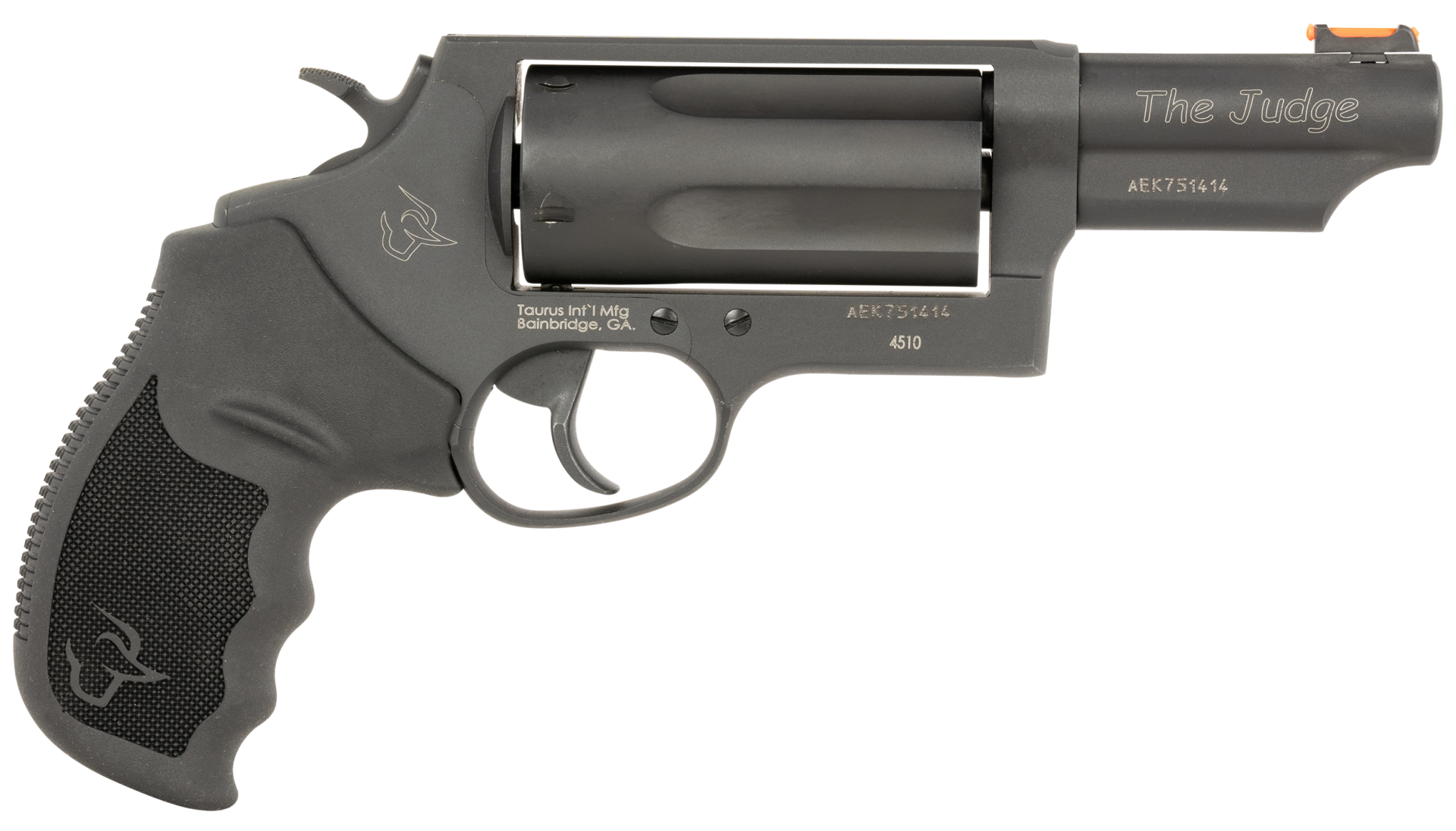 Taurus Judge .45 Colt/.410 Black 3&quot; 5rd Revolver 2-4410P31MAG
