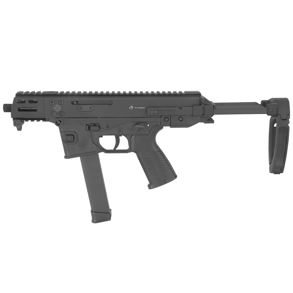 B&T GHM9 Gen II Compact 9mm 4.3" Bbl 30rd Pistol w/Glock Lower, Tailhook & Collapsing Brace BT-450008-G-WB