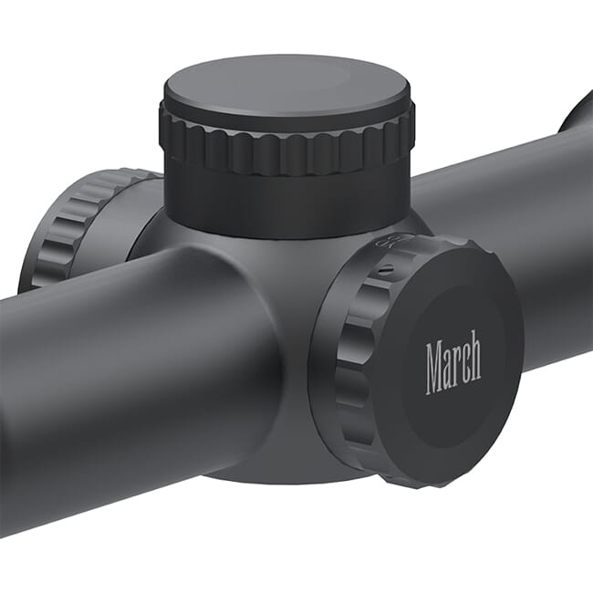March Compact 1-10x24 CH Reticle 1/4MOA Riflescope D10V24