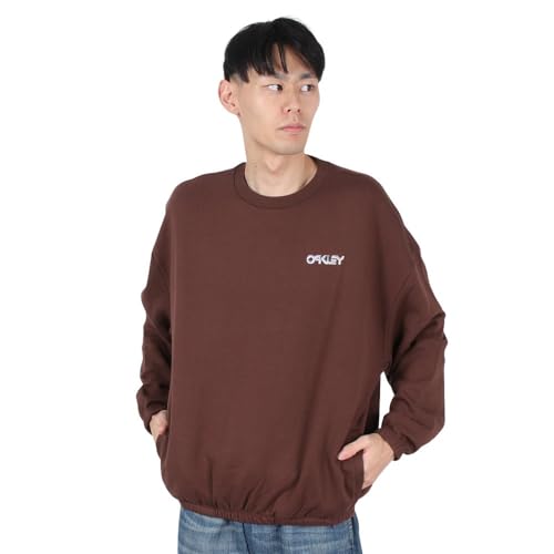 Oakley Mtl Ringed B1B Crew SweatShirt Grenache XXL FOA406177-9B2XXL