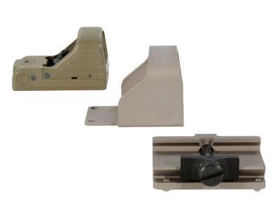 MRDS Tan 3.5 MOA Dot Tan 1913 Mount/Shroud MRD-000-A12