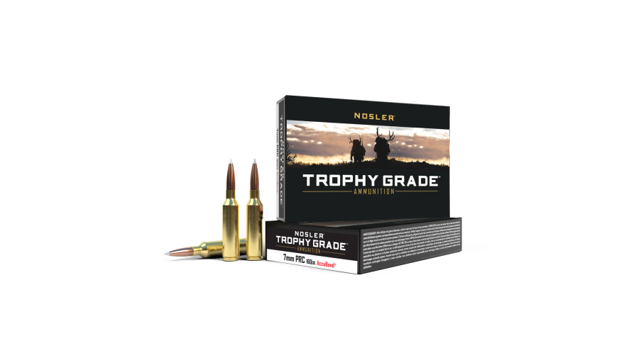 Nosler Trophy Grade TGA - 7mm PRC 160g AB (20ct) Ammunition 61242