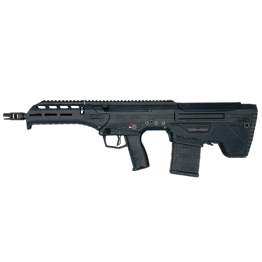 Desert Tech WLVRN Semi Bullpup 7.62 NATO/.308 Win 16" 10RD Black Rifle WLV-RF-A1610-B