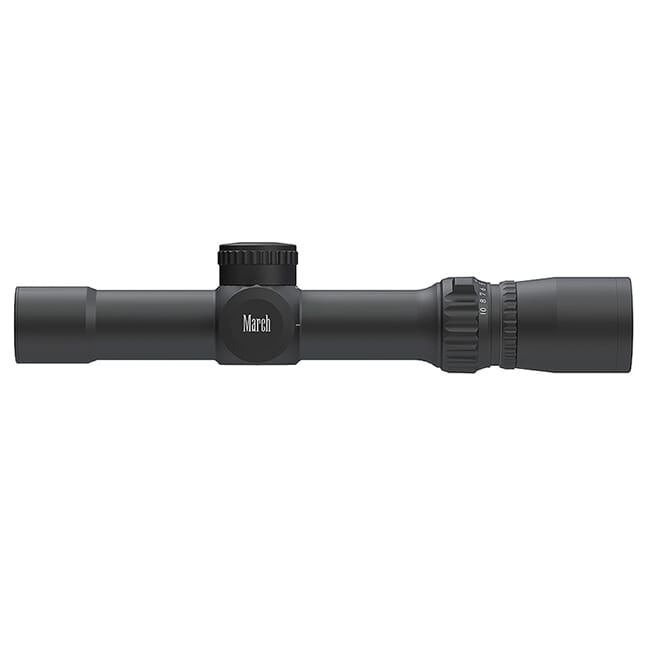 March Compact 1-10x24 MTR-2 Reticle 1/4MOA Riflescope D10V24M
