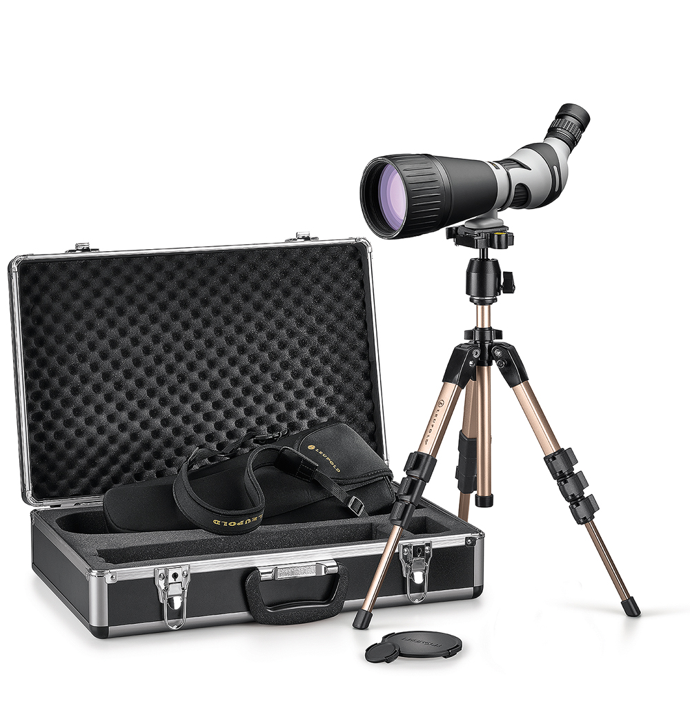 Leupold Kenai 2 25-60x80mm HD Angled Kit 170734