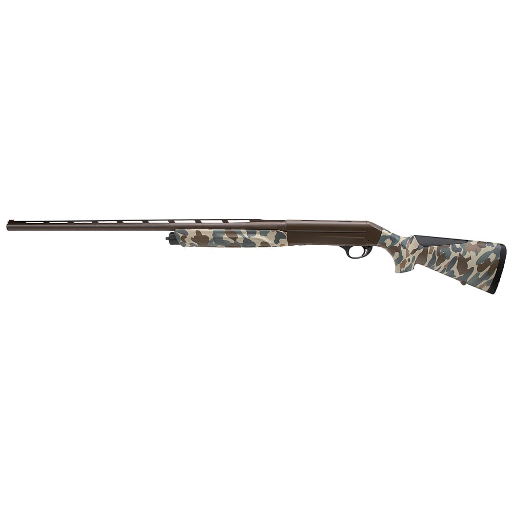 Sauer SL5 Waterfowl 12ga 3.5" 30" Bbl Semi-Auto Brown Cerakote Shotgun w/F. Bear Old School Camo Stock SASA1230CBFBOS