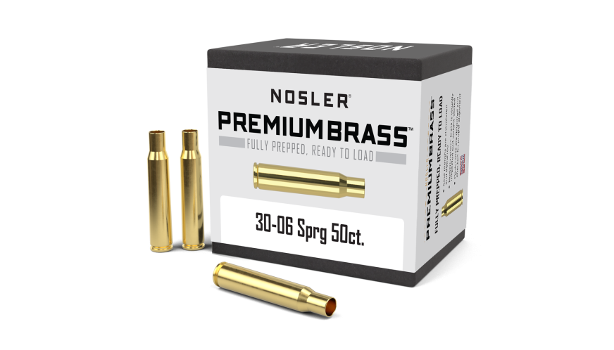 Nosler Premium Brass Box Brass - 30-06 Sprg (50ct) Brass 10226