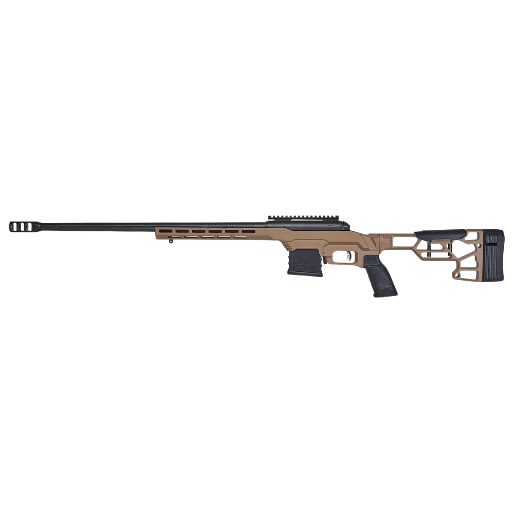 Savage Arms 110 Precision 6.5 Creedmoor 24" 1:8" 5R 5/8x24 Bbl FDE BA Rifle w/(1) 10rd Mag 57564