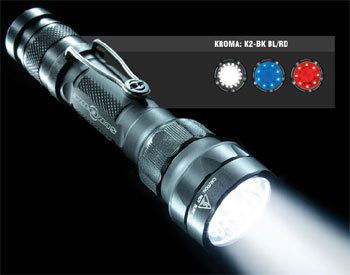 Surefire Kroma Multi-Spectrum Black LED Flashlight