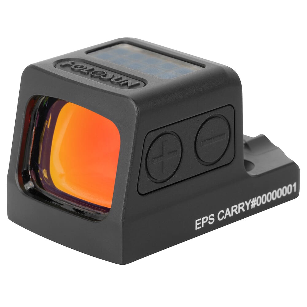 Holosun EPS Multi-Reticle 32MOA Red Circle & 2MOA Dot Enclosed Slim-Line Pistol Reflex Sight w/Solar Failsafe & Shake Awake EPS-CARRY-RD-MRS