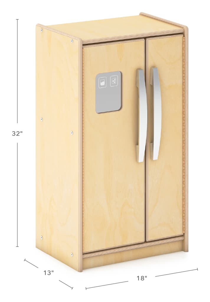 Caractéristiques of EdQ Kitchen Refrigerator with size 18 x 13 x 32